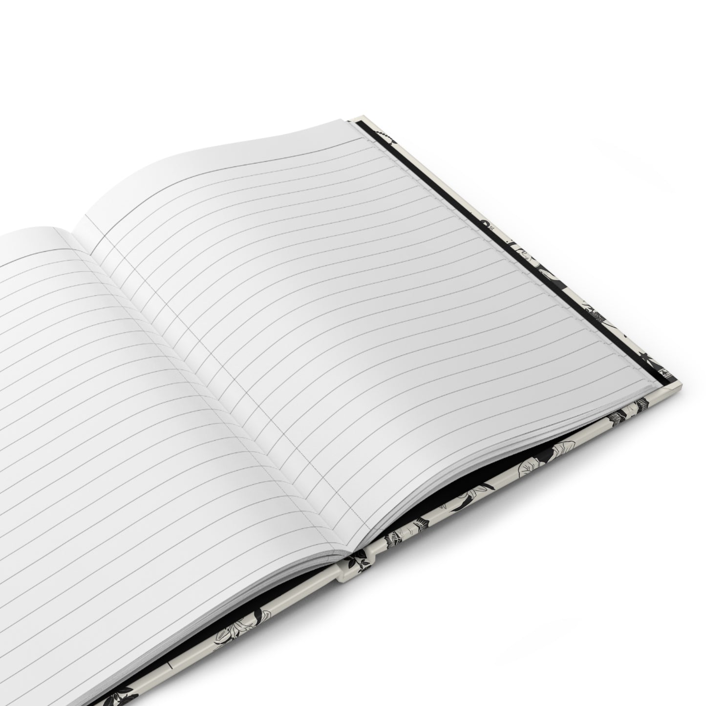 Virgin Mary Toile Journal in Ecru/Black