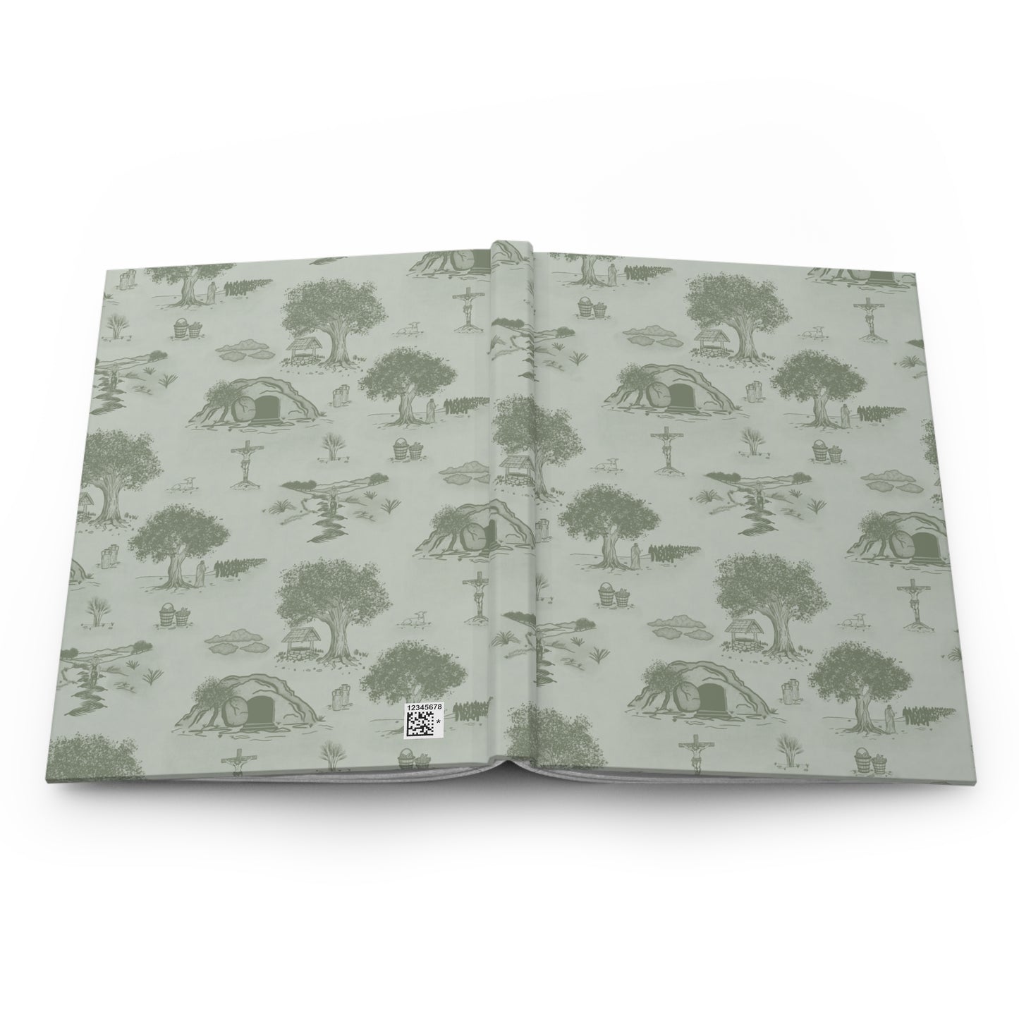 Jesus Toile Journal in Sage