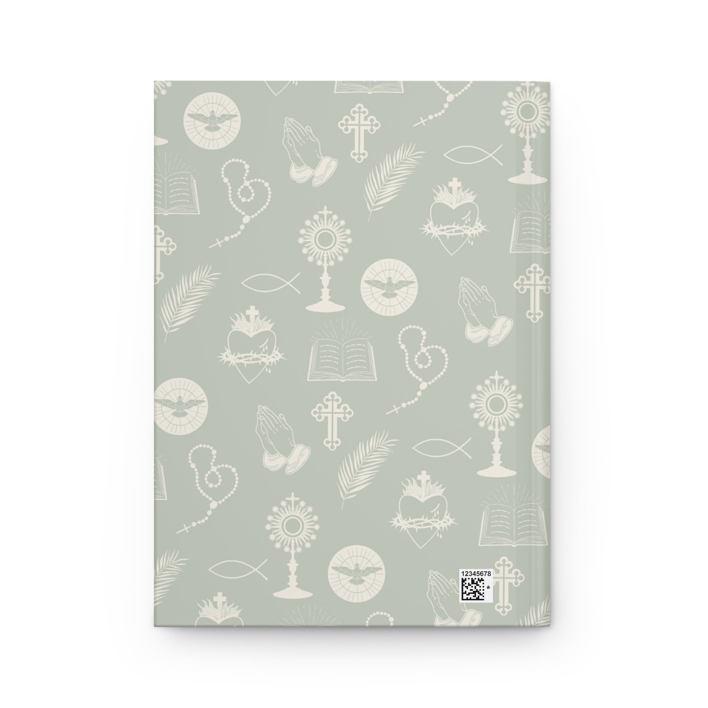 Catholic Toile Journal in Sage/Ecru