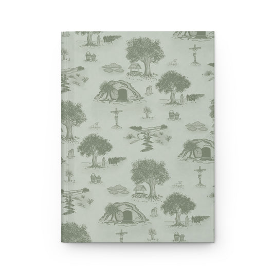 Jesus Toile Journal in Sage