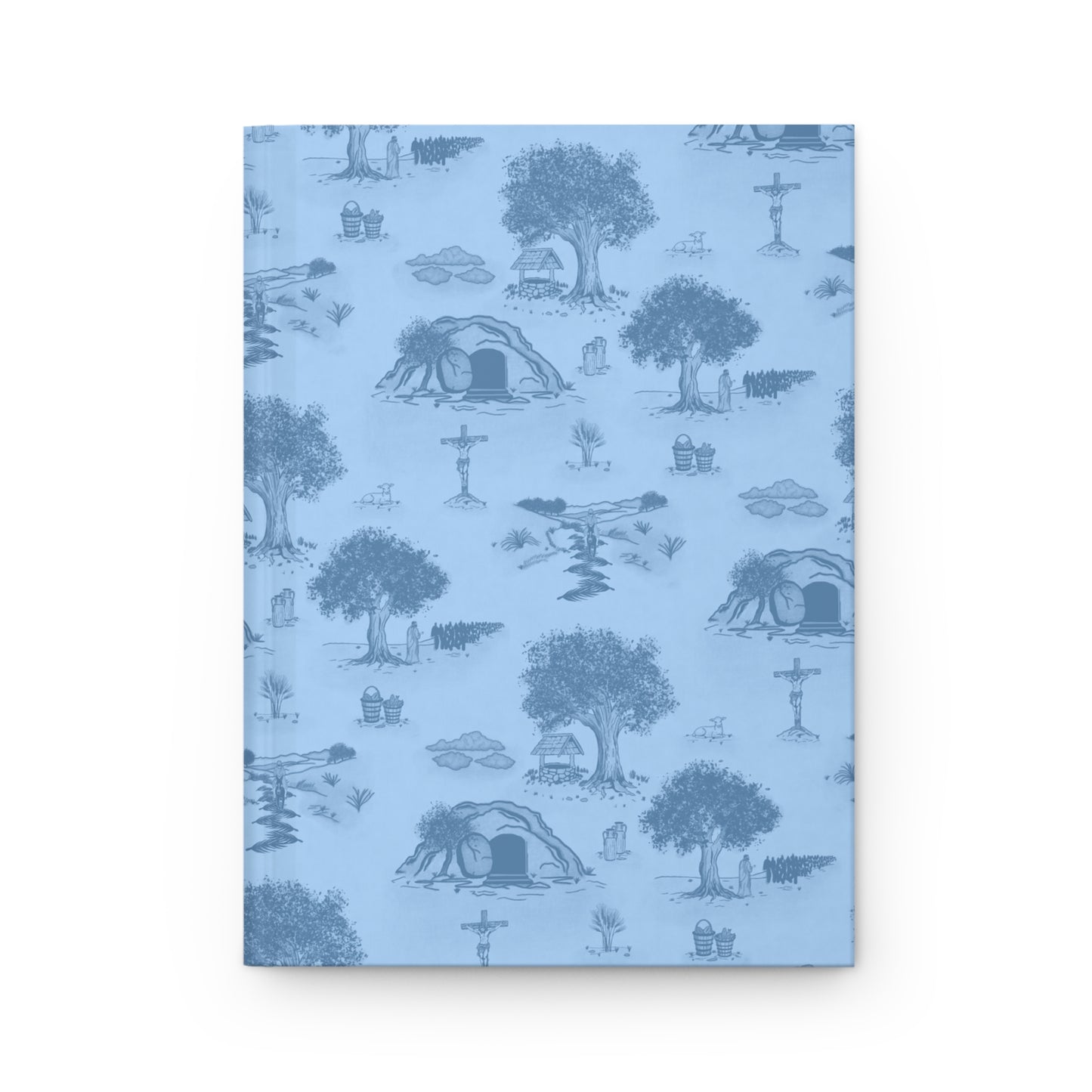 Jesus Toile Journal in Sky