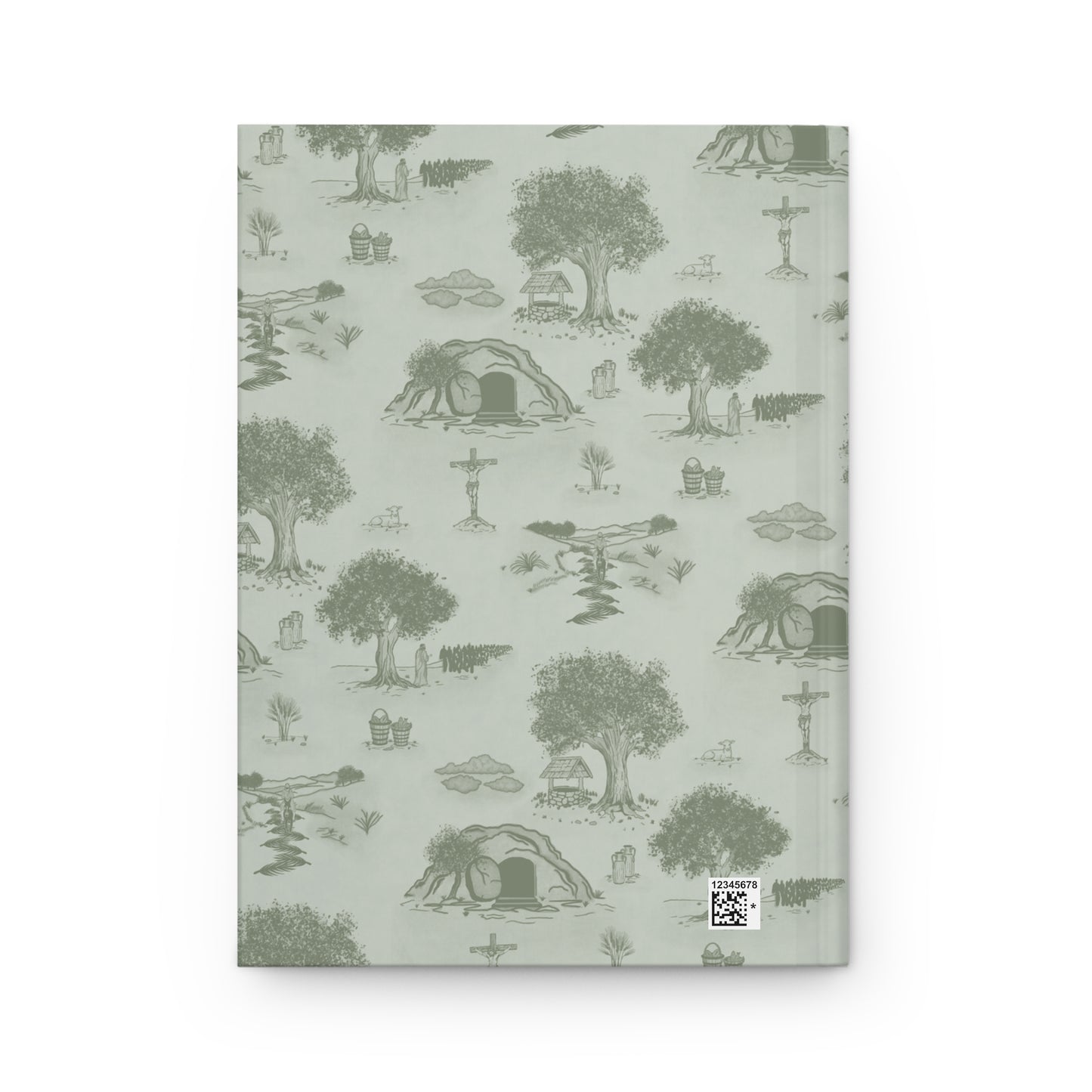 Jesus Toile Journal in Sage